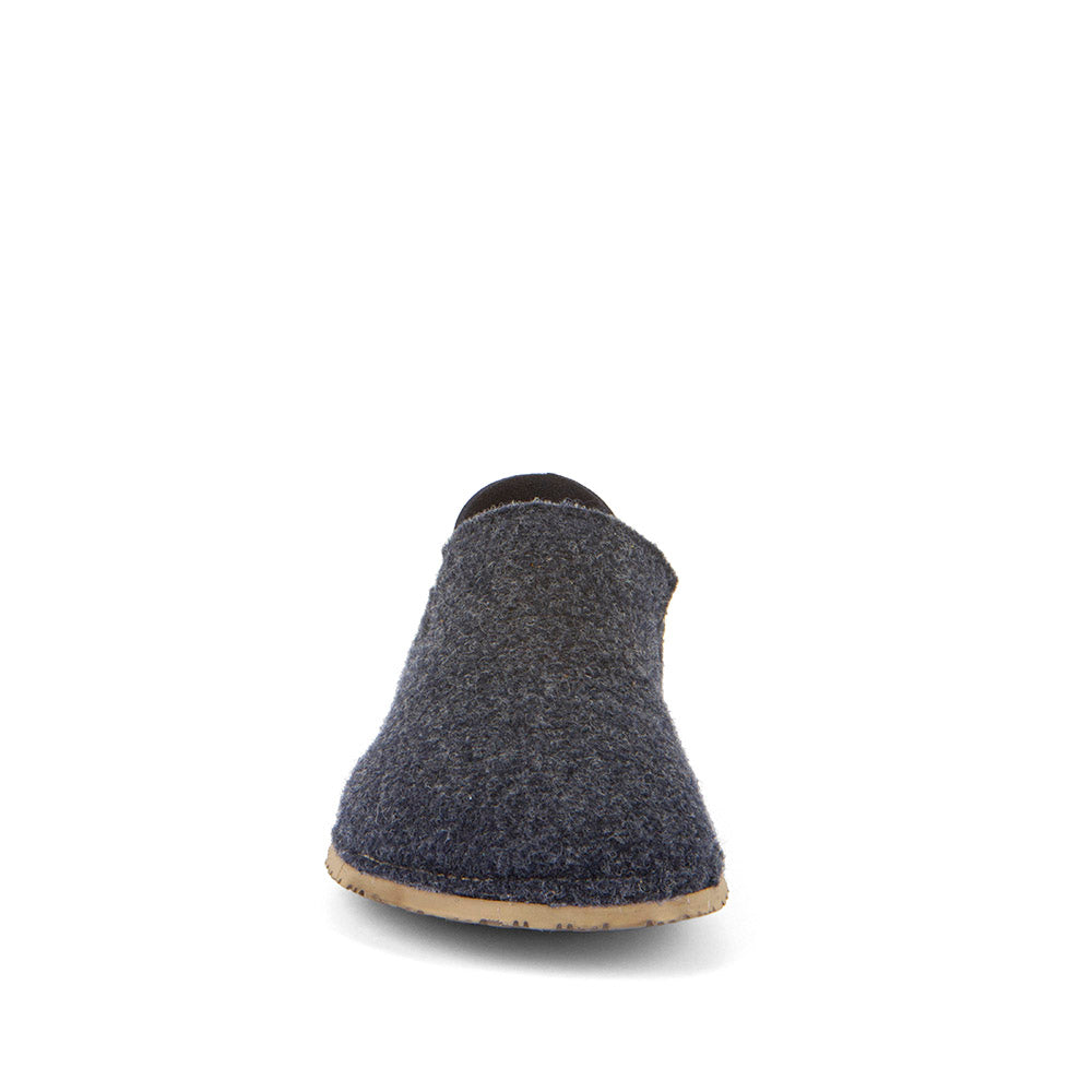 Froddo Barefoot - Slip-on Wooly Dark Blue - Zapatillas de casa barefoot-Froddo-Cacles Barefoot-Tienda de calzado barefoot respetuoso minimalista