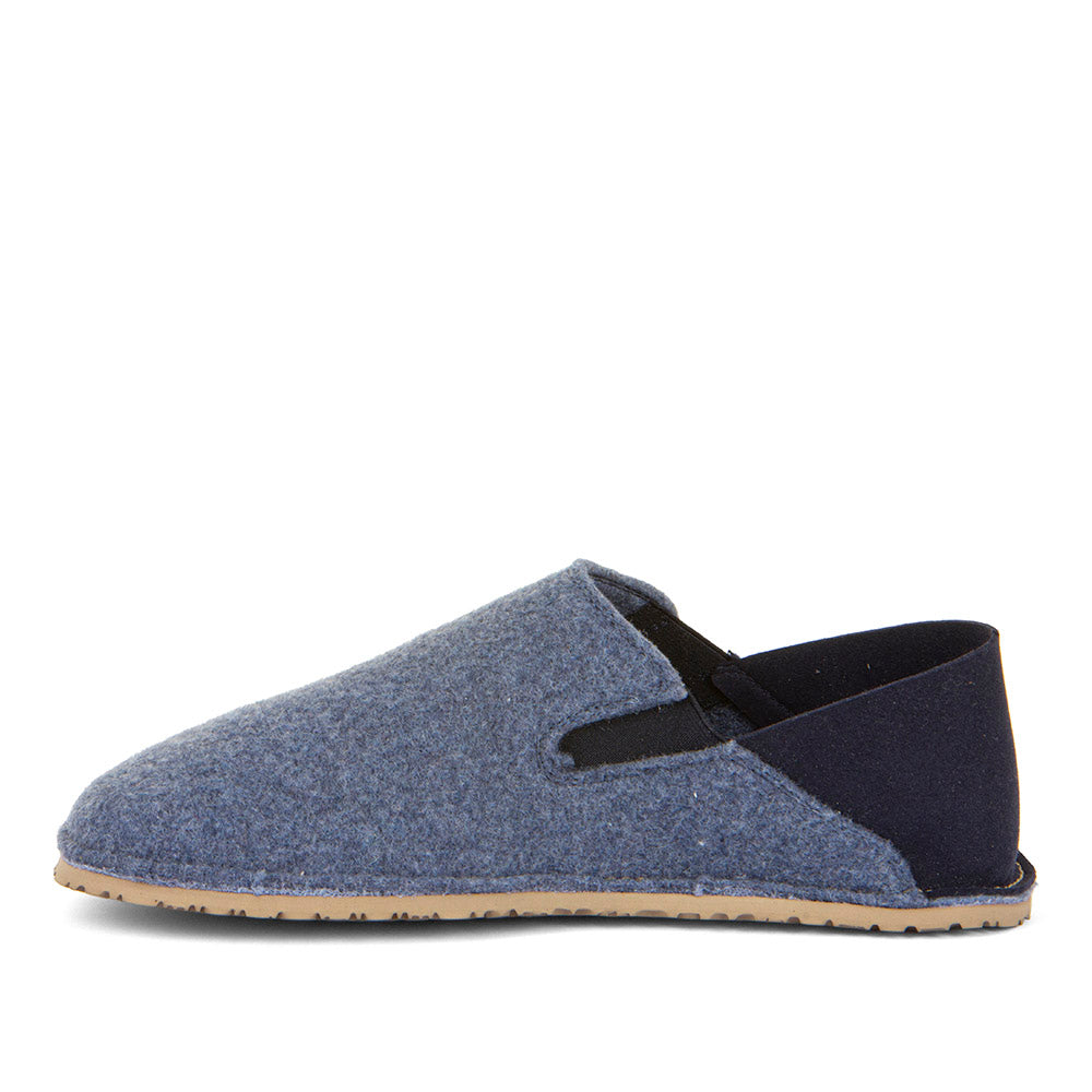 Froddo Barefoot - Slip-on Wooly Denim - Zapatillas de casa barefoot-Froddo-Cacles Barefoot-Tienda de calzado barefoot respetuoso minimalista