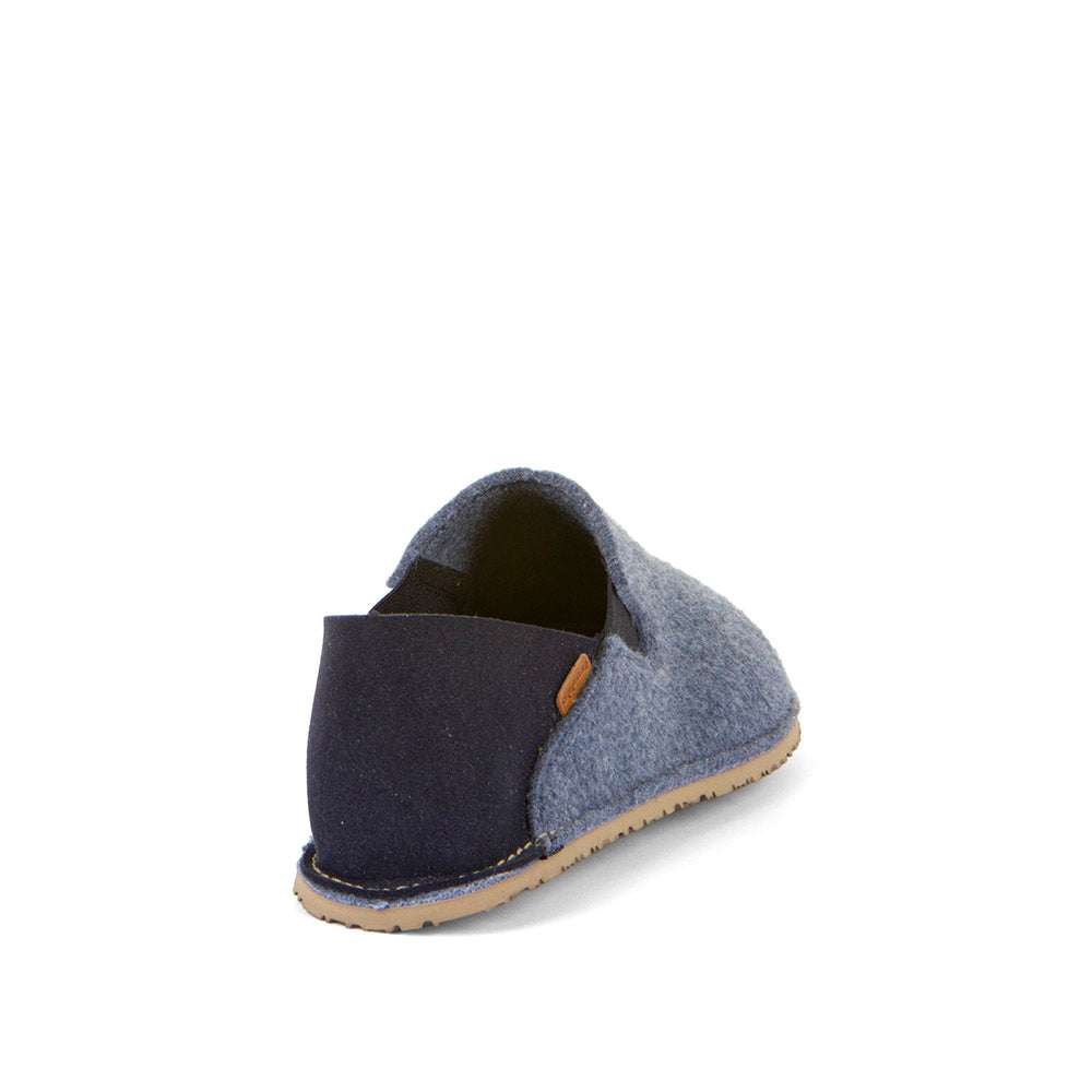 Froddo Barefoot - Slip-on Wooly Denim - Zapatillas de casa barefoot-Froddo-Cacles Barefoot-Tienda de calzado barefoot respetuoso minimalista