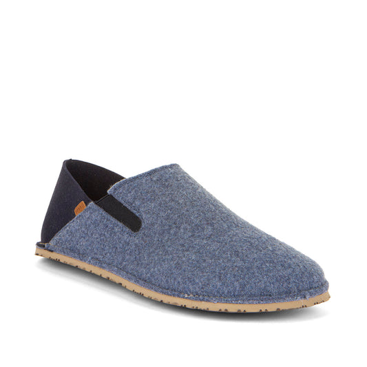 Froddo Barefoot - Slip-on Wooly Denim - Zapatillas de casa barefoot-Froddo-Cacles Barefoot-Tienda de calzado barefoot respetuoso minimalista