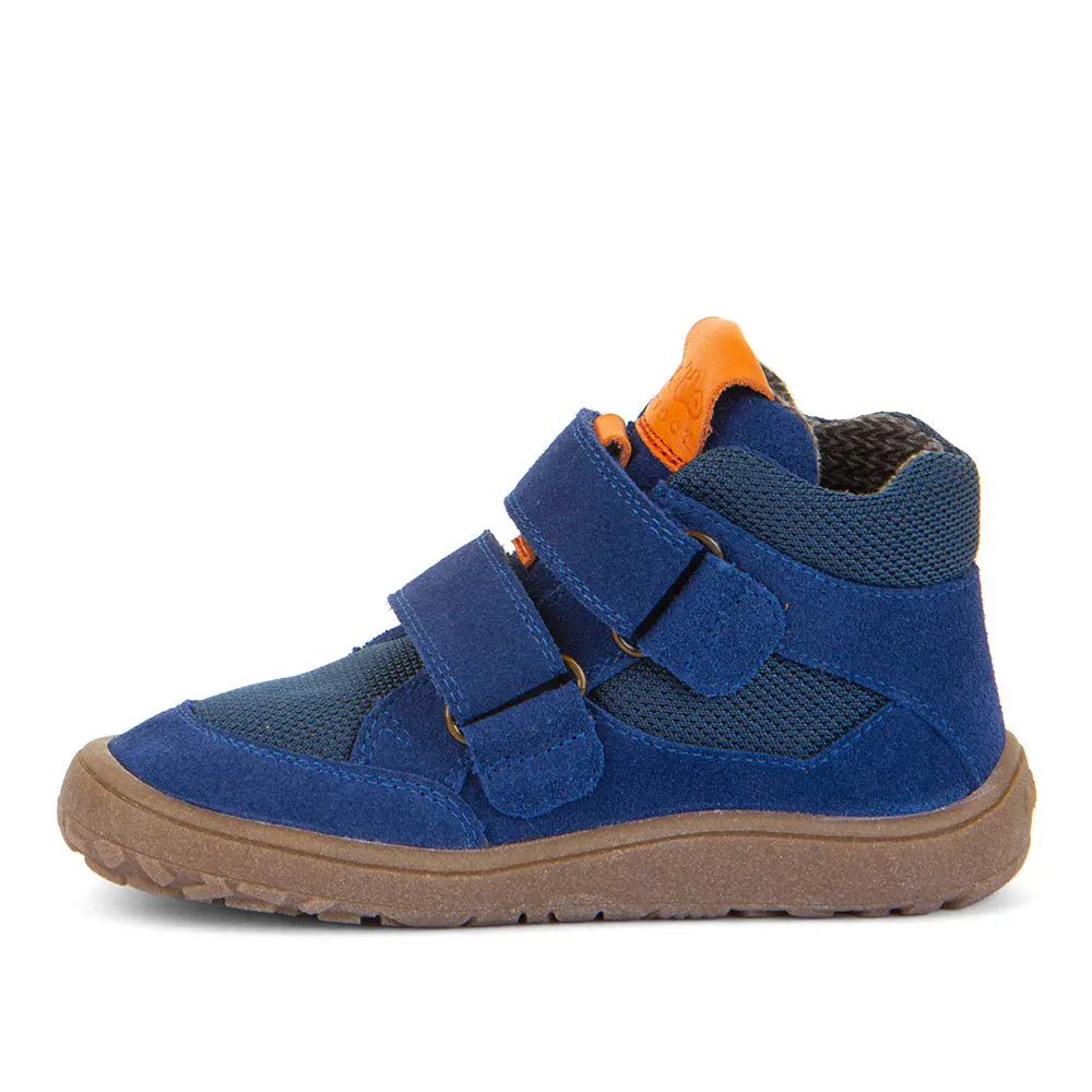 Froddo Barefoot - Tex Autumn Blue Electric - Botines Barefoot Infantiles Resistentes al agua azul eléctrico