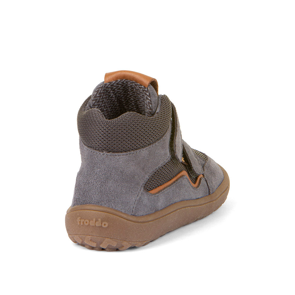 Froddo Barefoot - Tex Autumn Grey - Botines Resistentes al agua-Froddo-Cacles Barefoot-Tienda de calzado barefoot respetuoso minimalista