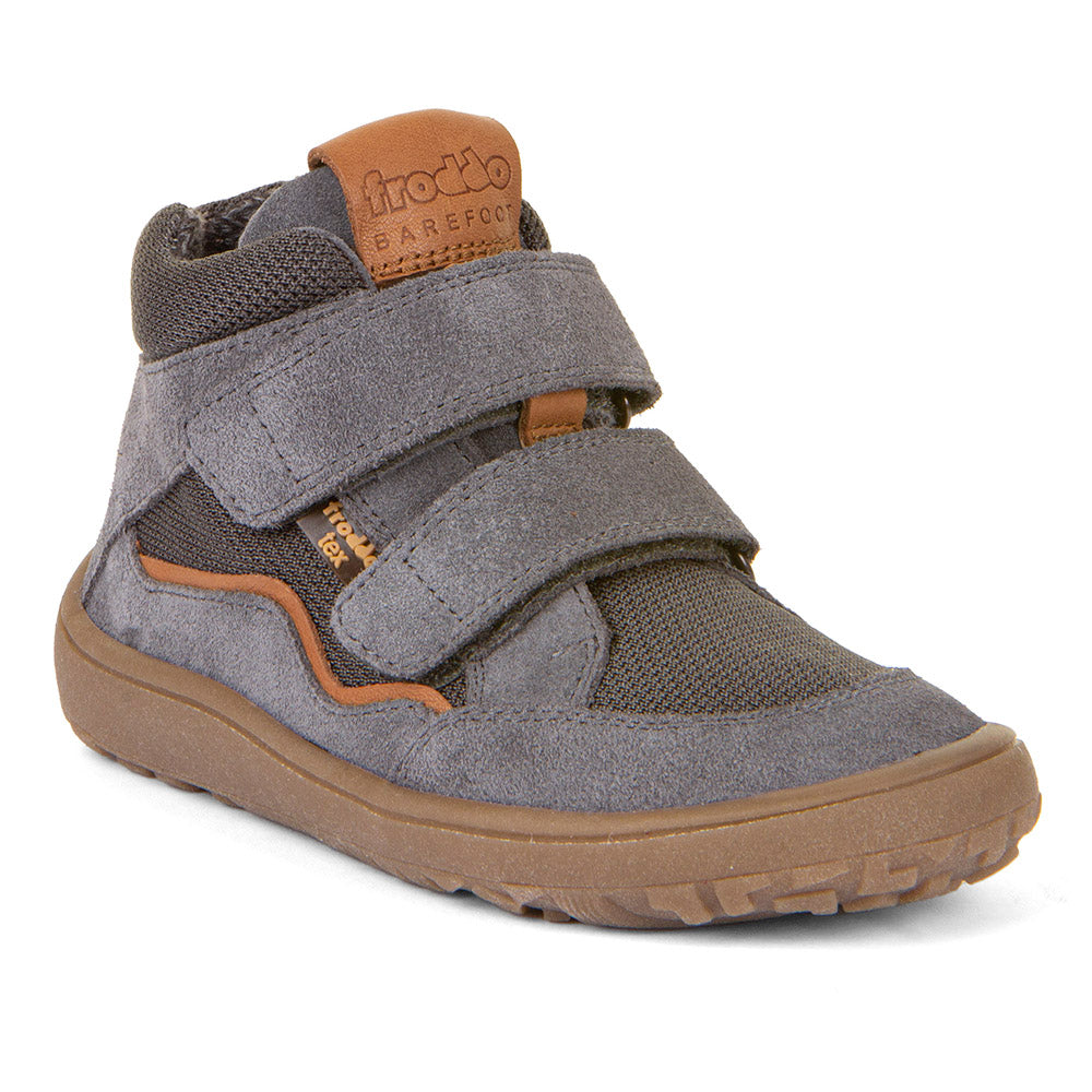 Froddo Barefoot - Tex Autumn Grey - Botines Resistentes al agua-Froddo-Cacles Barefoot-Tienda de calzado barefoot respetuoso minimalista