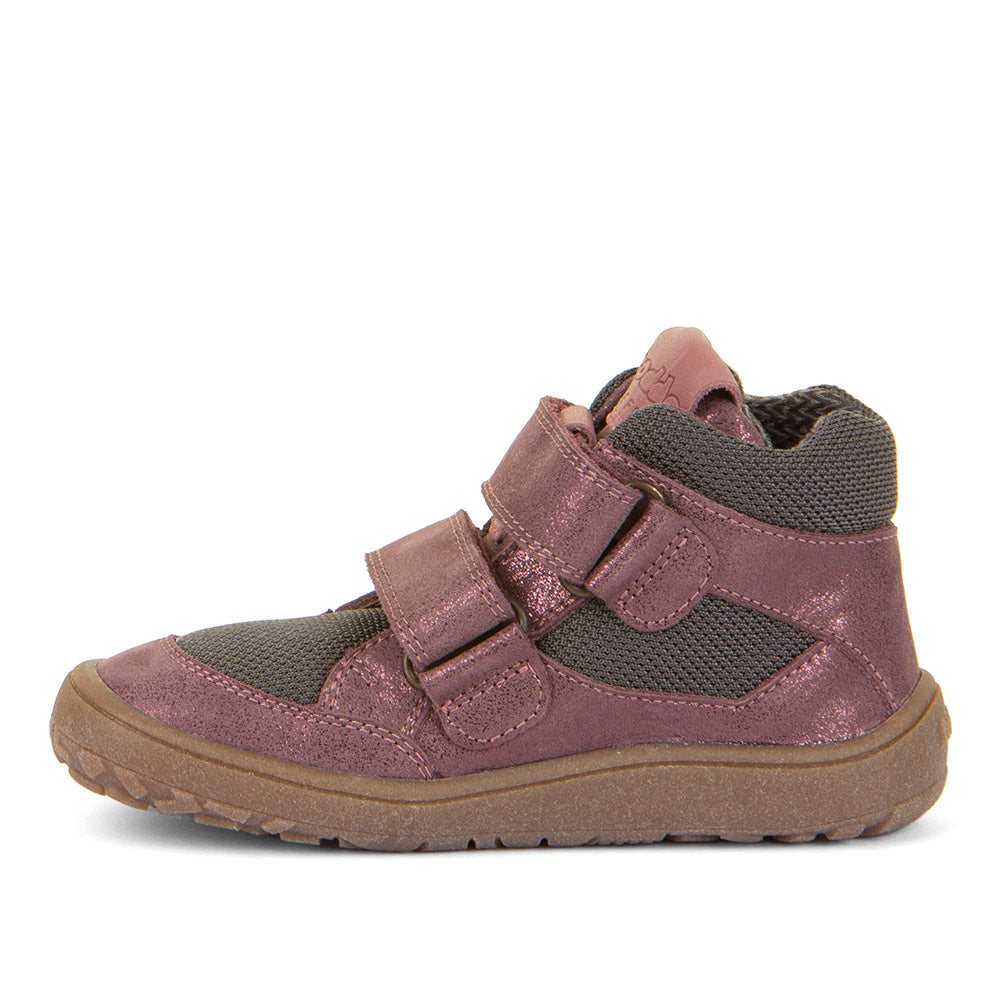 Froddo Barefoot - Tex Autumn Pink+ - Botines Resistentes al agua-Froddo-Cacles Barefoot-Tienda de calzado barefoot respetuoso minimalista