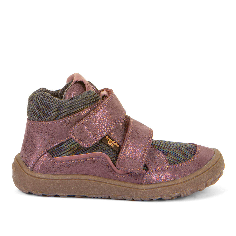 Froddo Barefoot - Tex Autumn Pink+ - Botines Resistentes al agua-Froddo-Cacles Barefoot-Tienda de calzado barefoot respetuoso minimalista