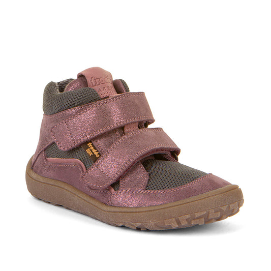 Froddo Barefoot - Tex Autumn Pink+ - Botines Resistentes al agua-Froddo-Cacles Barefoot-Tienda de calzado barefoot respetuoso minimalista