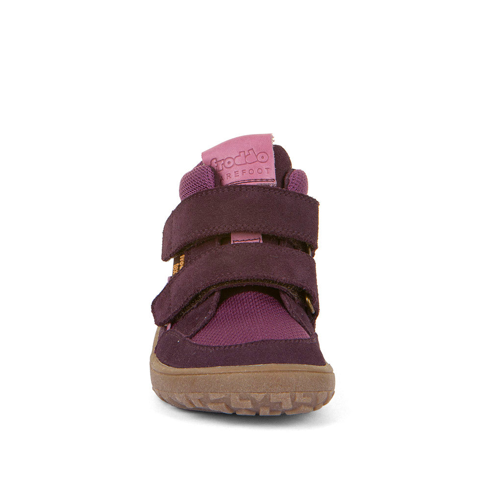 Froddo Barefoot - Tex Autumn Purple - Botines Resistentes al agua-Froddo-Cacles Barefoot-Tienda de calzado barefoot respetuoso minimalista