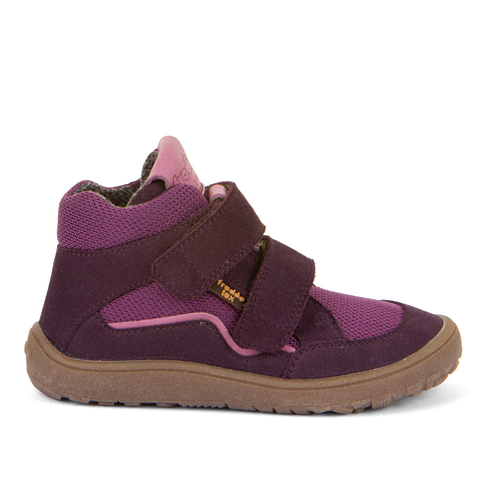 Froddo Barefoot - Tex Autumn Purple - Botines Resistentes al agua-Froddo-Cacles Barefoot-Tienda de calzado barefoot respetuoso minimalista
