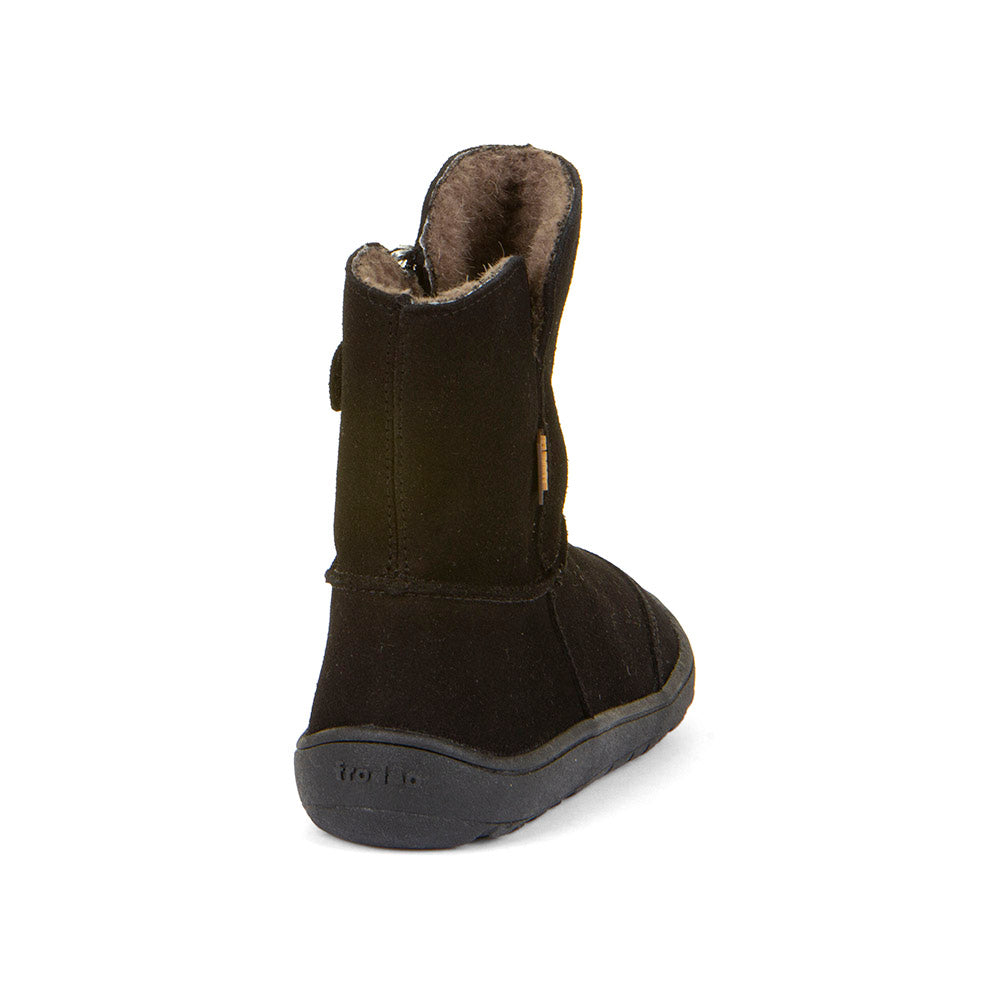 Froddo Barefoot - Tex Suede Black - Botines barefoot tipo australiano