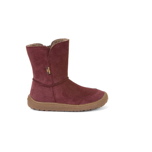 Froddo Barefoot - Tex Suede Bordeaux - Botines barefoot tipo australiano