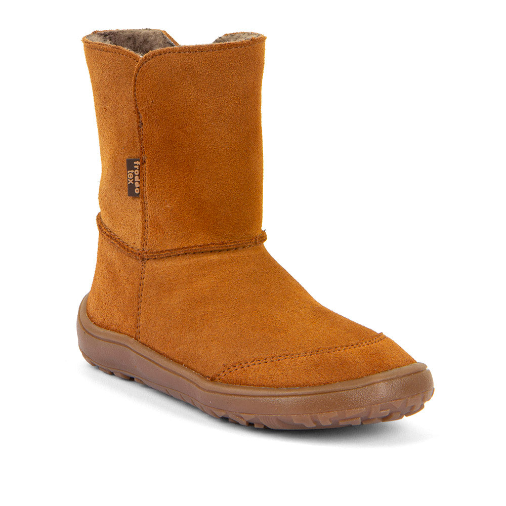 Froddo Barefoot - Tex Suede Cognac - Botas de cano curto estilo australiano