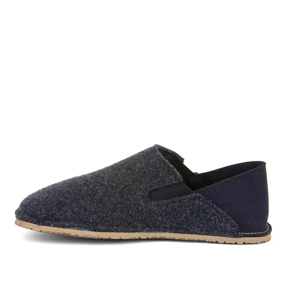 Froddo Barefoot - Chaussures d'intérieur Wooly Bleu Foncé - Chaussures barefoot