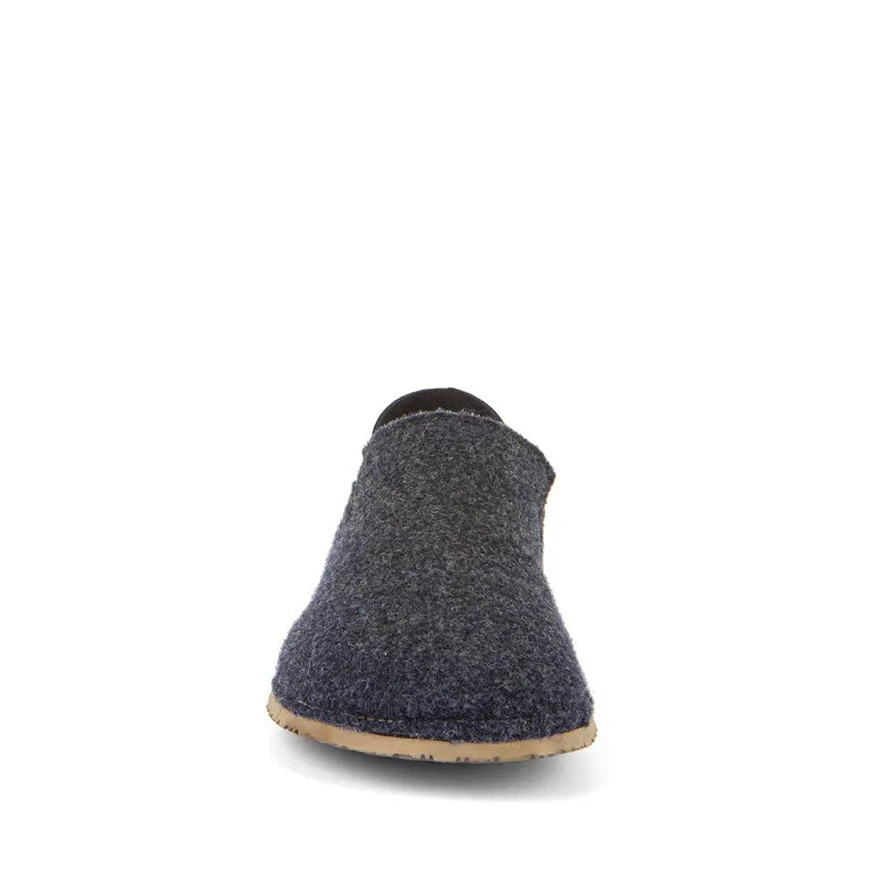 Froddo Barefoot - Slip-on Wooly Dark Blue - Zapatillas de casa barefoot