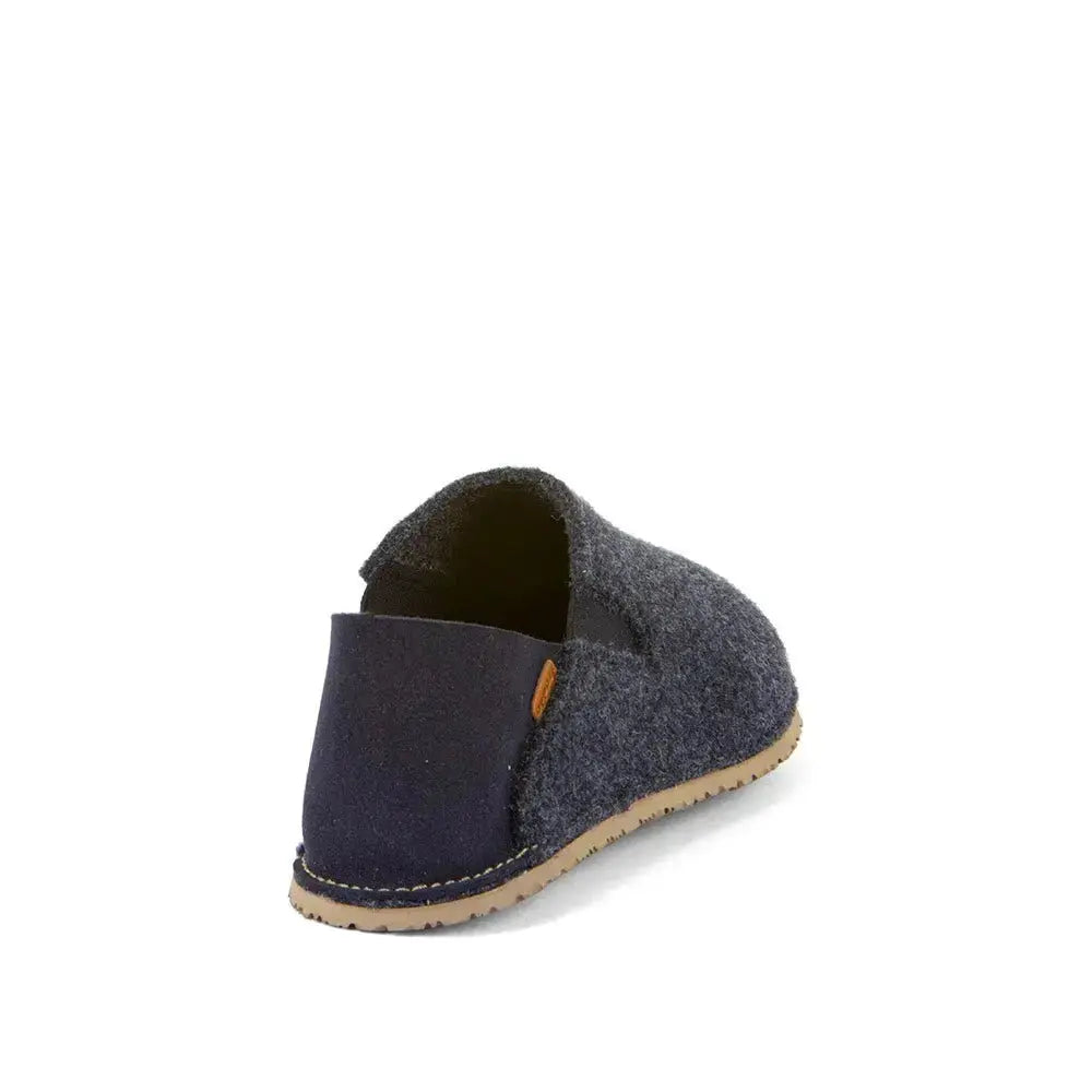 Froddo Barefoot - Chaussures d'intérieur Wooly Bleu Foncé - Chaussures barefoot