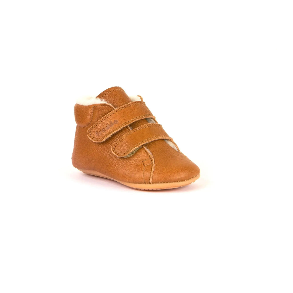 Froddo Prewalkers - Cognac avec doublure en mouton