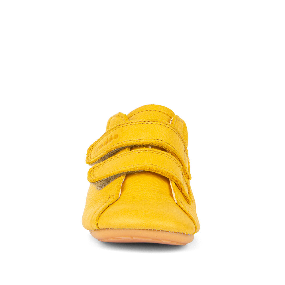 Froddo Prewalkers - Dark Yellow con borreguito-Froddo-Cacles Barefoot-Tienda de calzado barefoot respetuoso minimalista