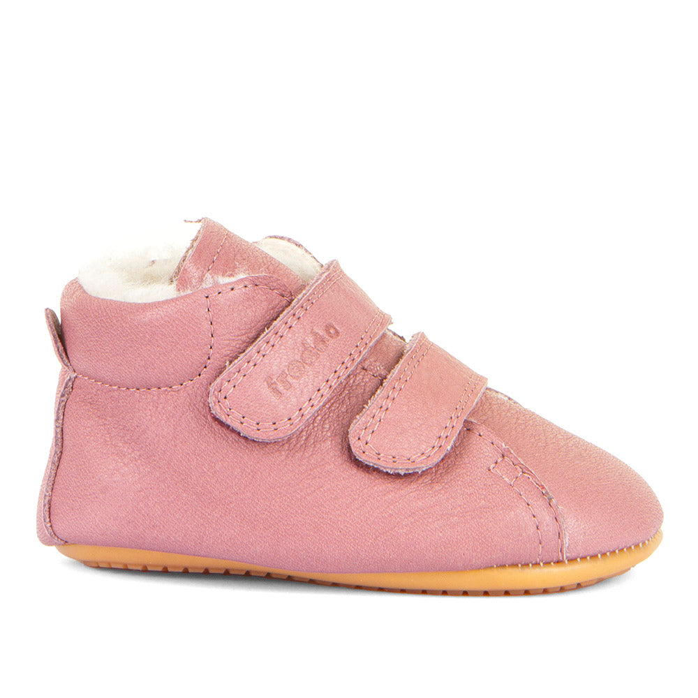 Froddo Prewalkers - Nude con borreguito-Froddo-Cacles Barefoot-Tienda de calzado barefoot respetuoso minimalista