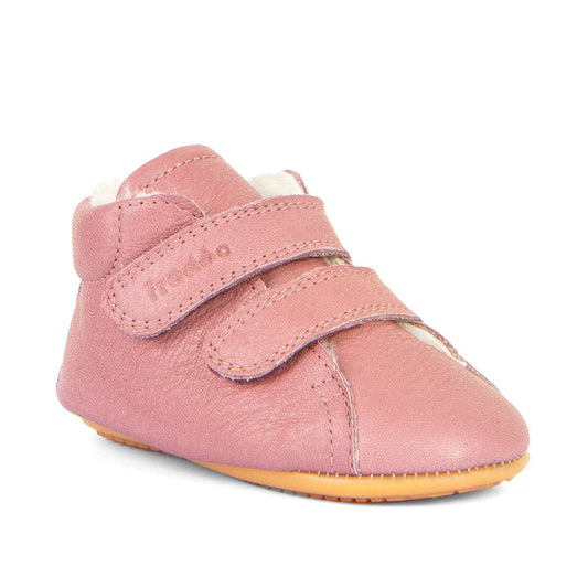 Froddo Prewalkers - Nude con borreguito-Froddo-Cacles Barefoot-Tienda de calzado barefoot respetuoso minimalista