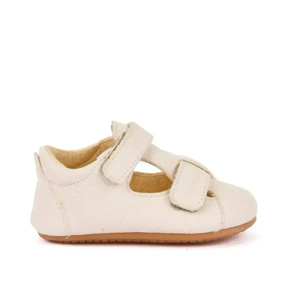 Froddo Prewalkers - Sandalias barefoot - Blanco