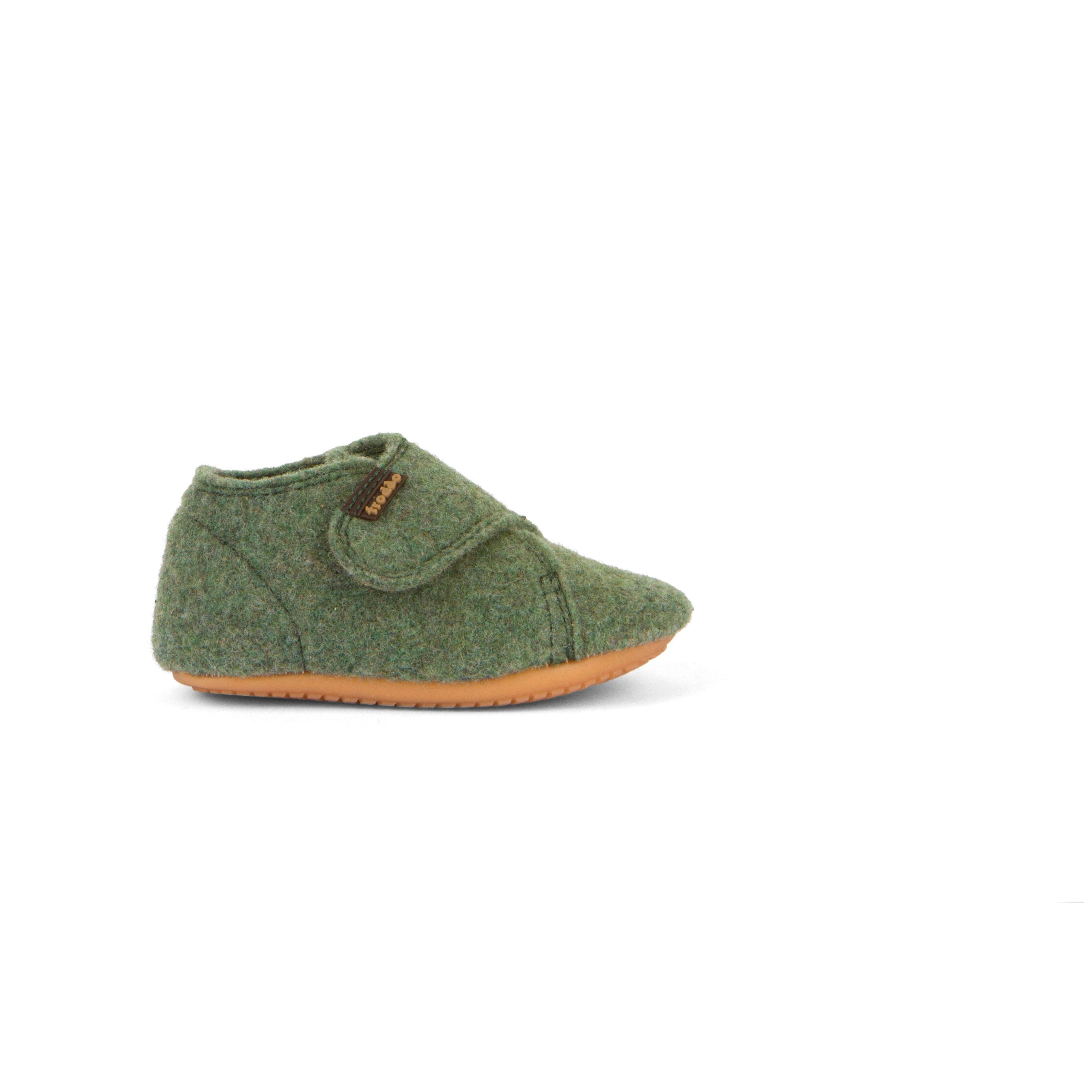 Froddo Prewalkers Slippers Green fieltro