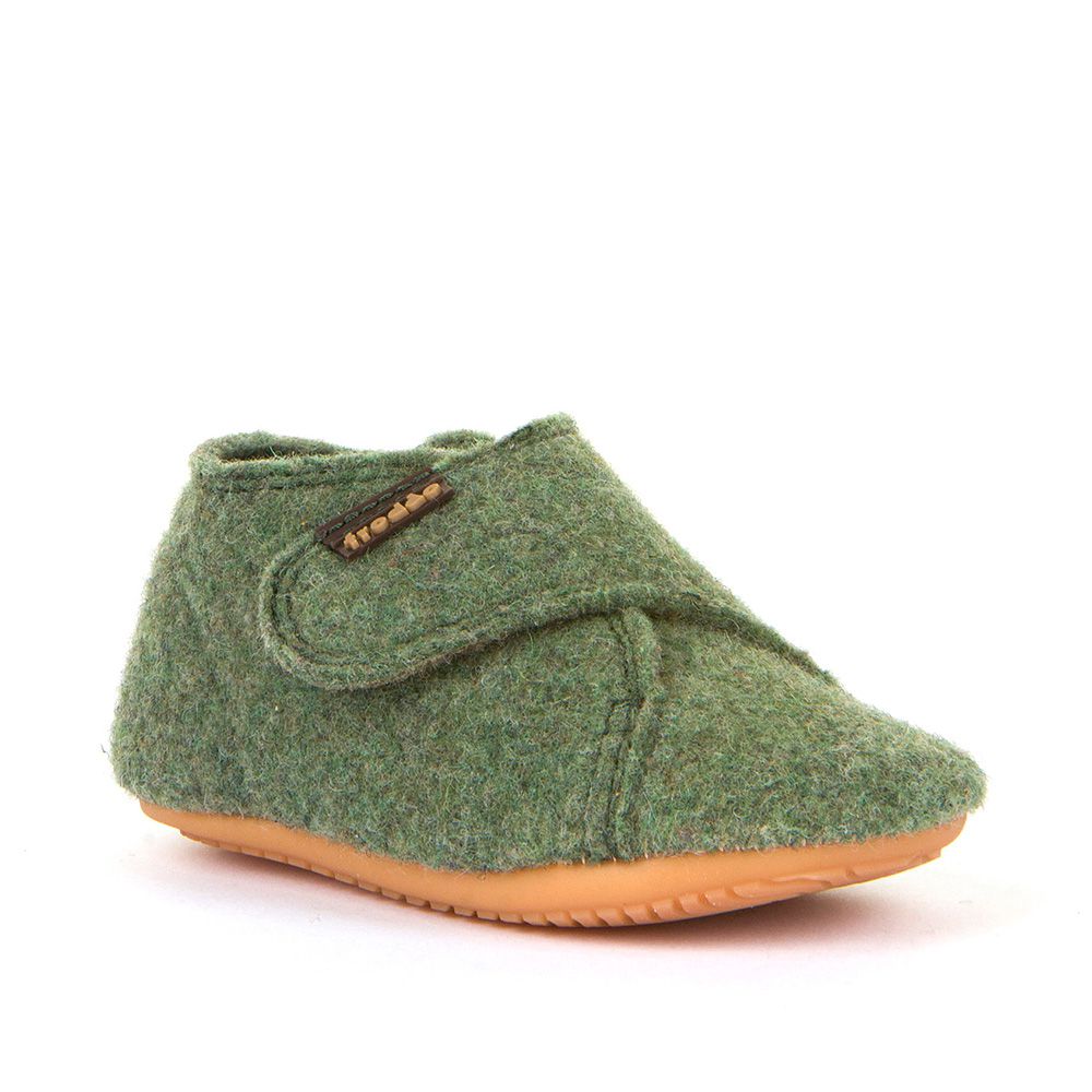 Froddo Prewalkers Slippers Green fieltro