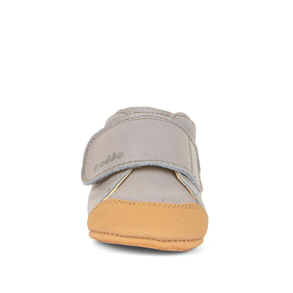 Froddo Prewalkers con refuerzo en la puntera - Light Grey-Froddo-Cacles Barefoot-Tienda de calzado barefoot respetuoso minimalista