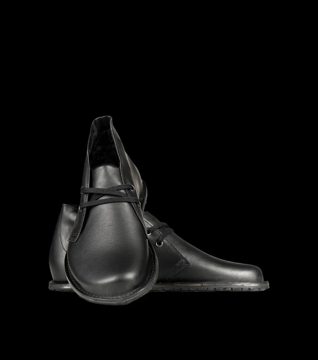 Gaucho Ninja - Barefoot Pals Black Napa - Botines Barefoot