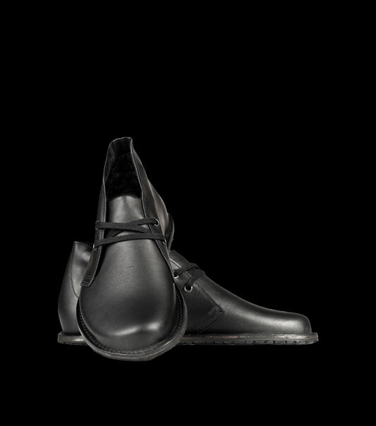 Gaucho Ninja - Barefoot Pals Black Napa - Botines Barefoot-Gaucho Ninja-Cacles Barefoot-Tienda de calzado barefoot respetuoso minimalista
