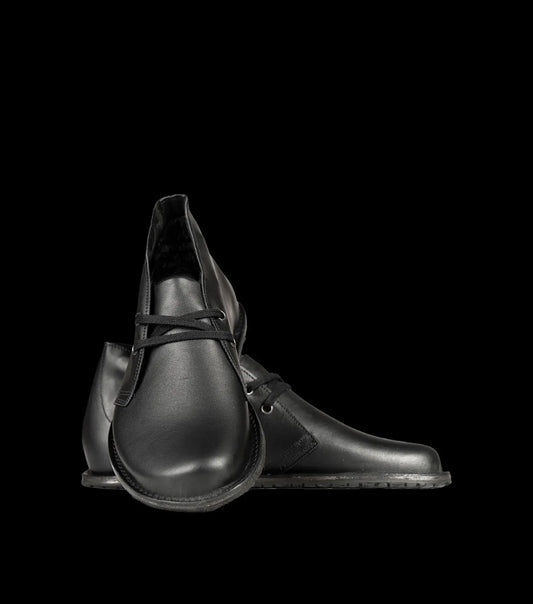 Gaucho Ninja - Barefoot Pals Black Napa - Botines Barefoot