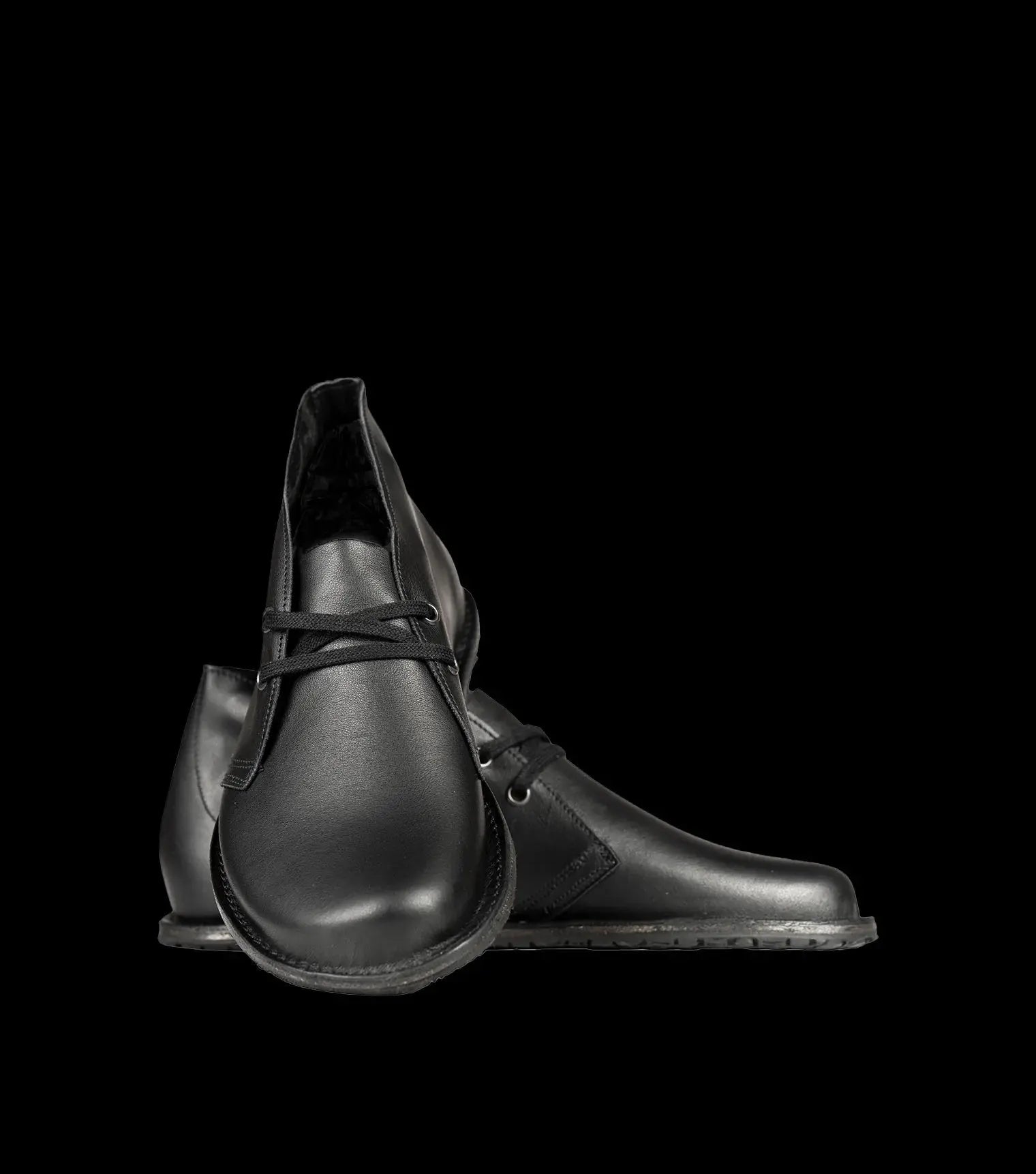 Gaucho Ninja - Barefoot Pals Black Napa - Botines Barefoot