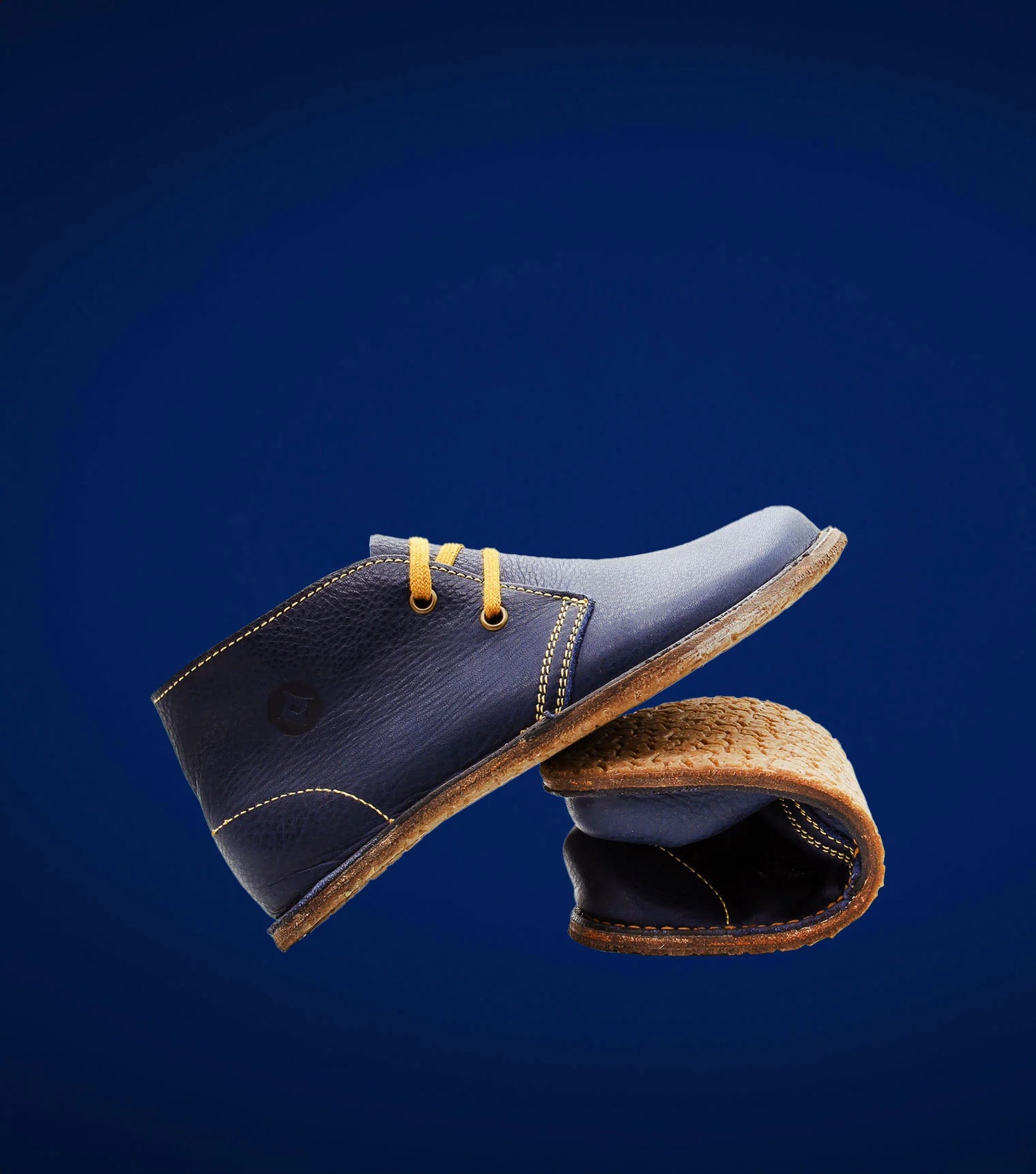 Gaucho Ninja - Barefoot Pals for Kids Blue - Botines Barefoot Elegantes-Gaucho Ninja-Cacles Barefoot-Tienda de calzado barefoot respetuoso minimalista