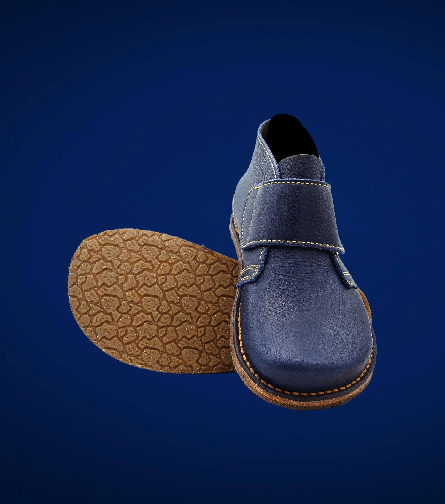 Gaucho Ninja - Barefoot Pals for Kids Blue - Botines Barefoot Elegantes-Gaucho Ninja-Cacles Barefoot-Tienda de calzado barefoot respetuoso minimalista