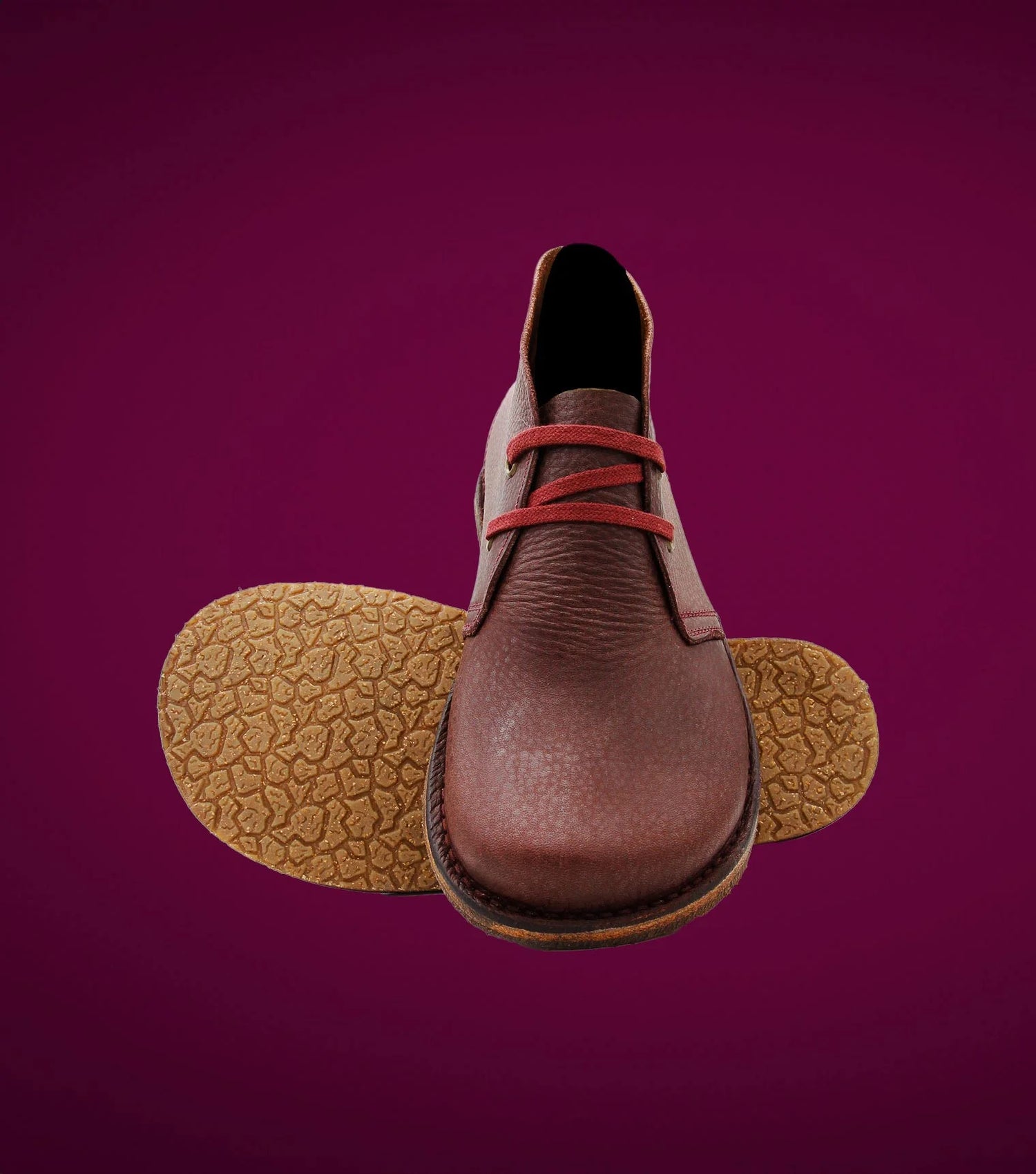 Gaucho Ninja - Parefoot Pals for Kids Burgundy - Botines Barefoot Elegantes-Gaucho Ninja-Cacles Barefoot-Tienda de calzado barefoot respetuoso minimalista