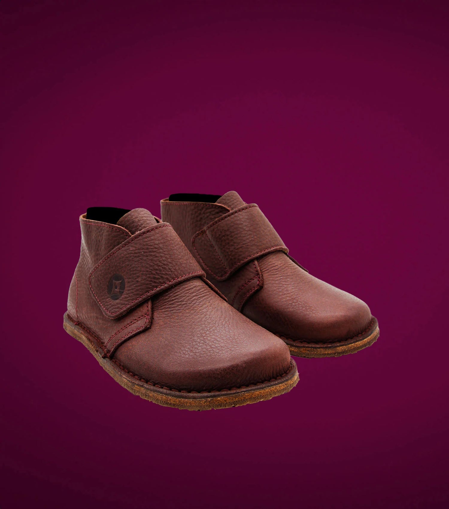 Gaucho Ninja - Parefoot Pals for Kids Burgundy - Botines Barefoot Elegantes-Gaucho Ninja-Cacles Barefoot-Tienda de calzado barefoot respetuoso minimalista