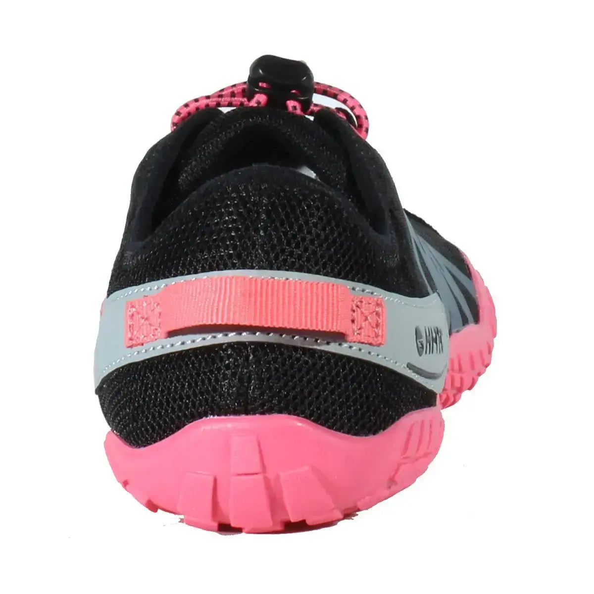 HI-Tec - Abyss Lady Negro/Fresa - zapatillas barefoot ligeras para trekking y outdoor