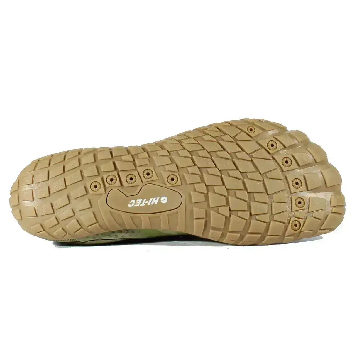 HI-Tec - Abyss Man Khaki - zapatillas barefoot ligeras para trekking y outdoor