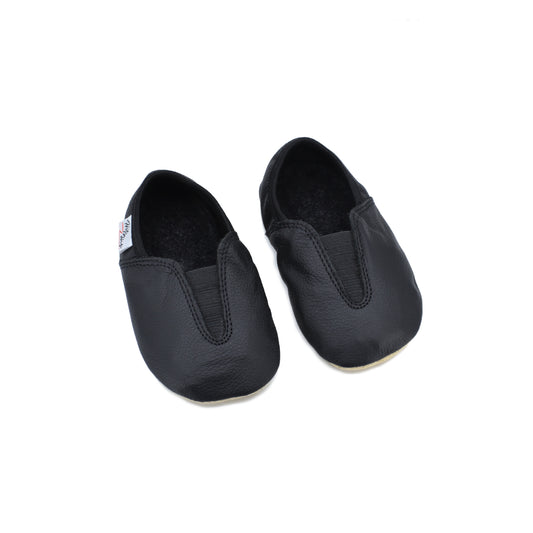 Hip-Hop 1st steps - Black - zapatillas barefoot 1os pasos-Oma King-Cacles Barefoot-Tienda de calzado barefoot respetuoso minimalista