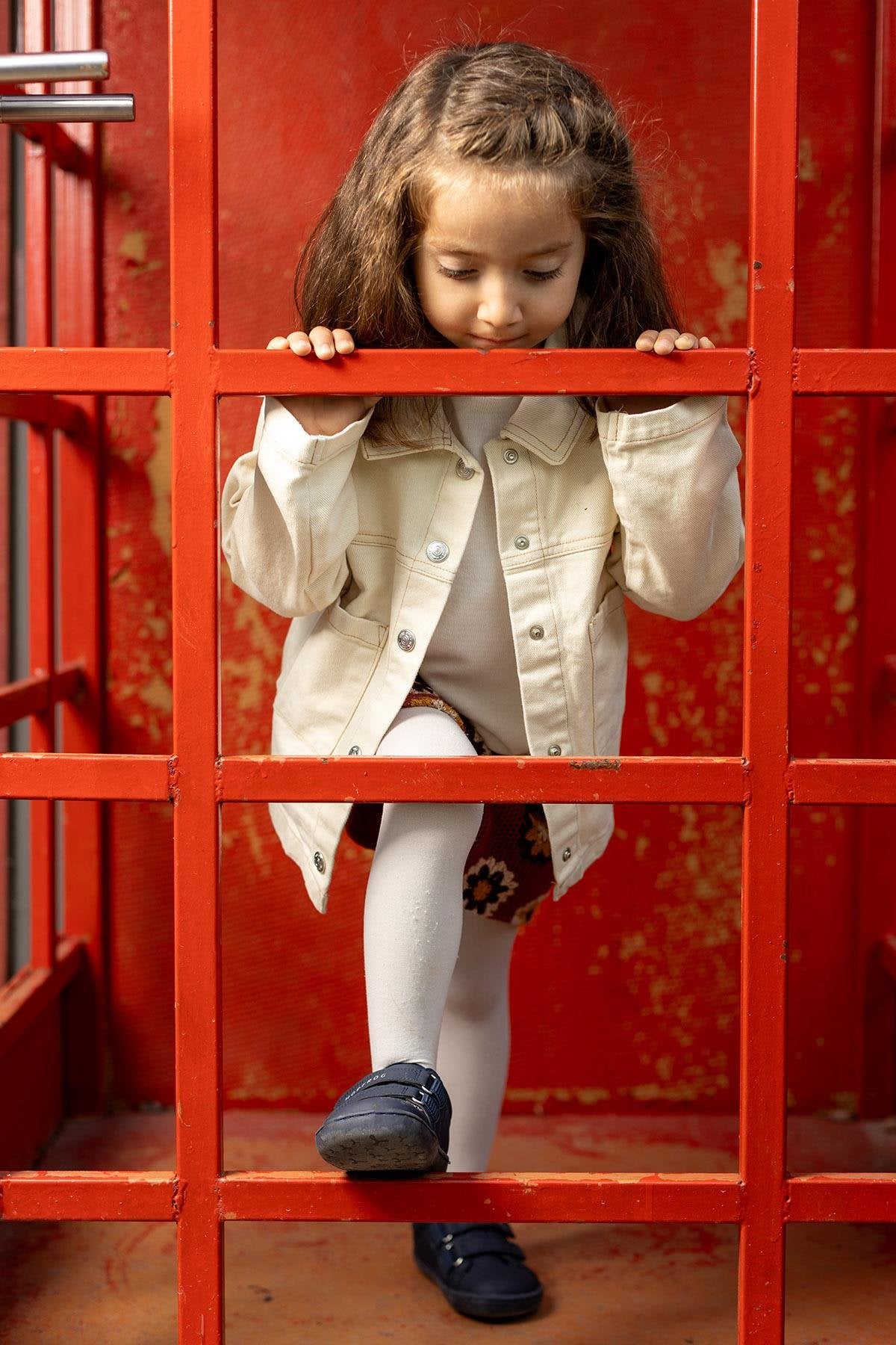 Hopfrög Kids - Smart Walker Junior Super Matte Navy Blue - zapatos colegiales barefoot