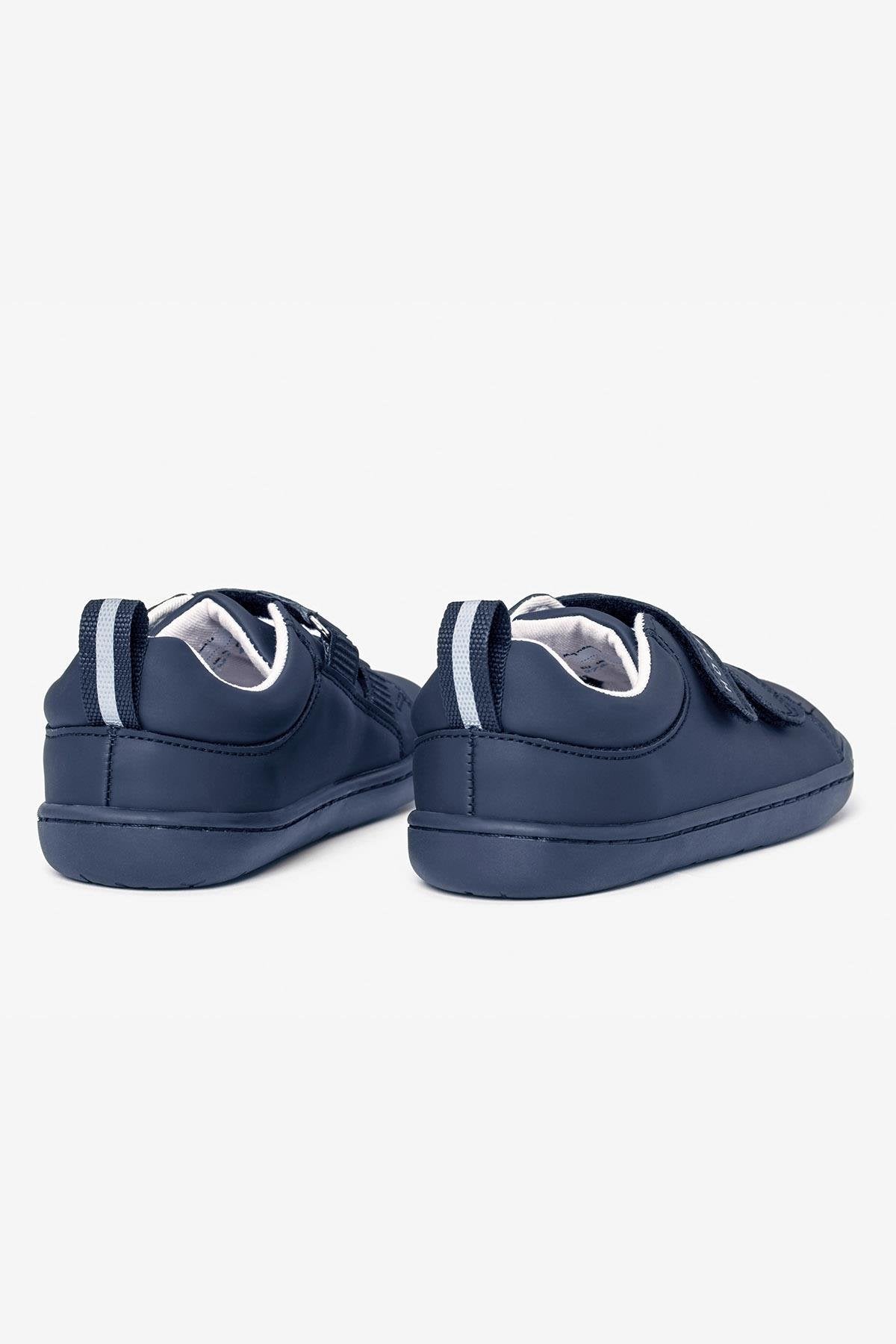 Hopfrög Kids - Smart Walker Junior Super Matte Navy Blue - zapatos colegiales barefoot