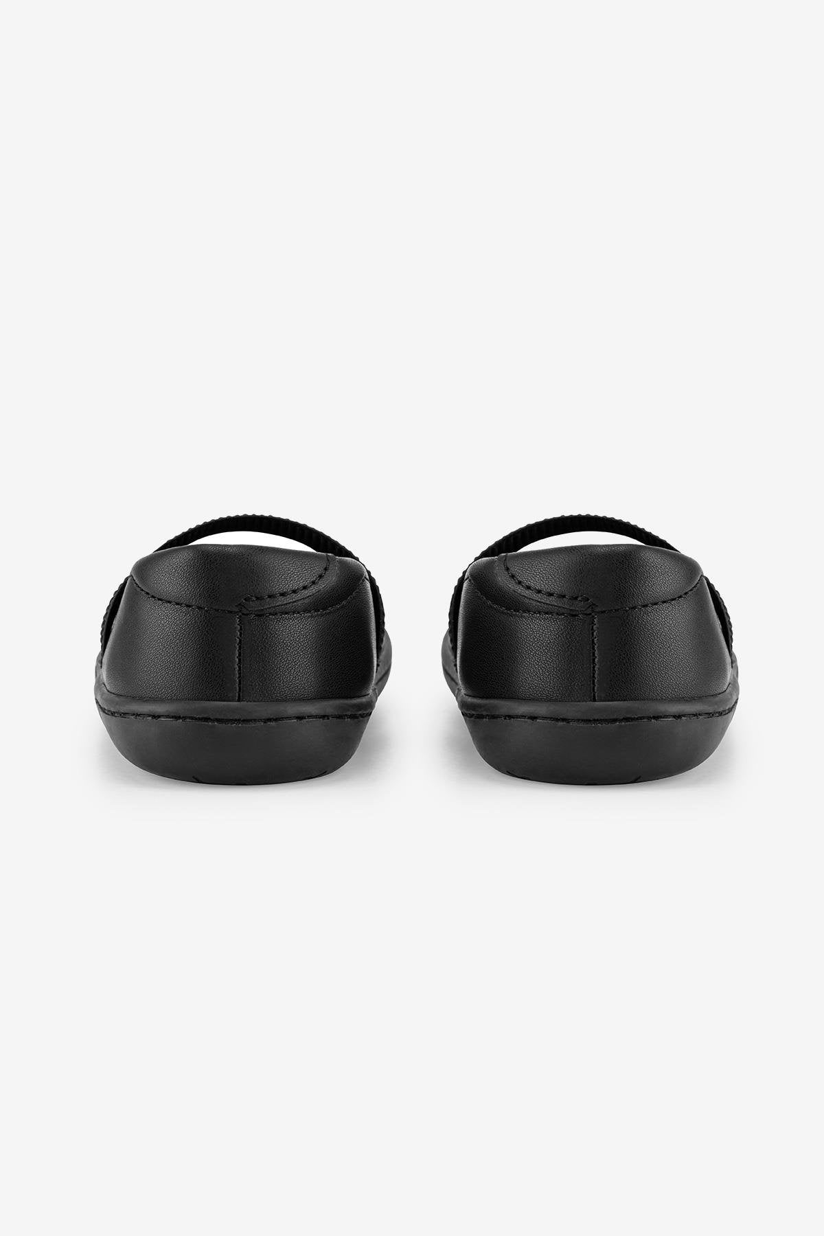 Hopfrög Kids - Smart Walker Mary Jane Black - merceditas colegiales barefoot