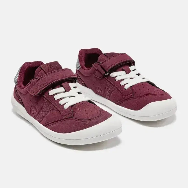 JOMA - Calpe Kids Casual Barefoot 2520 Burdeos - Zapatillas barefoot infantiles