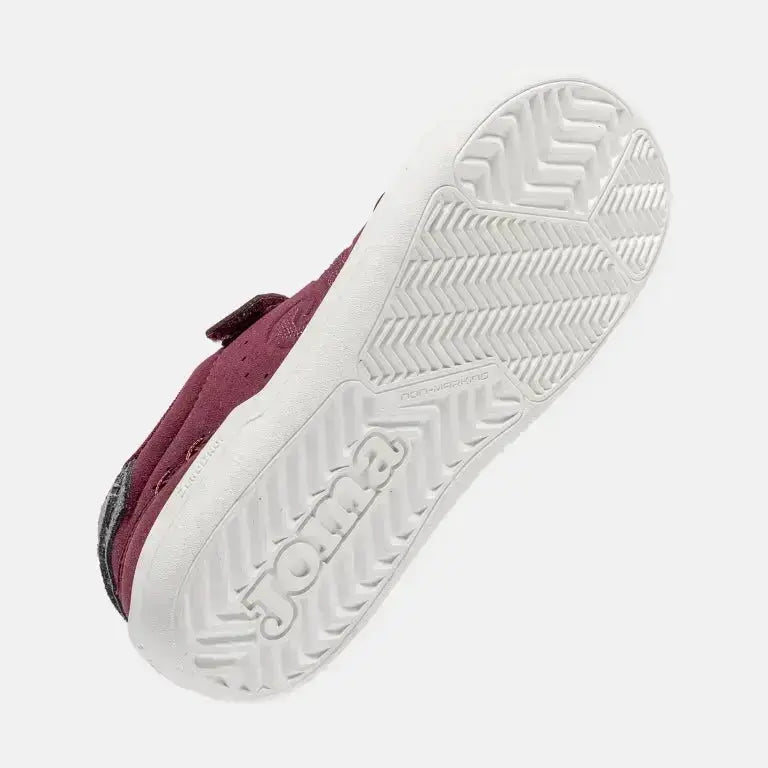 JOMA - Calpe Kids Casual Barefoot 2520 Burdeos - Zapatillas barefoot infantiles
