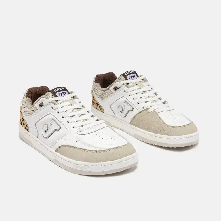 JOMA Casual Flexys Barefoot Lady 2624 Leopardo - Zapatillas barefoot urbanas para mujer