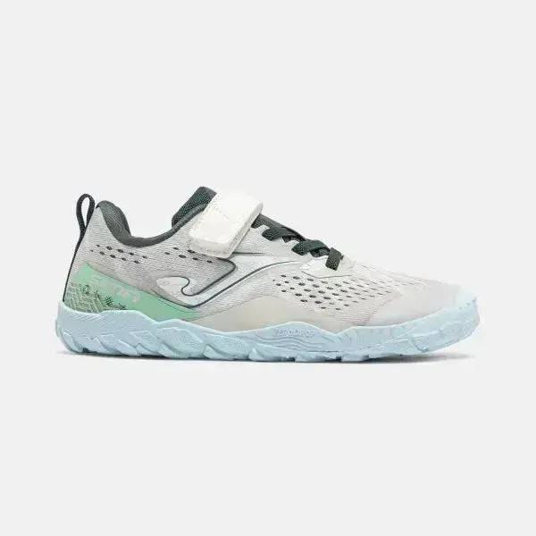 JOMA - Sima Kids 2602 Blanco - Zapatillas barefoot infantiles para trail y senderismo