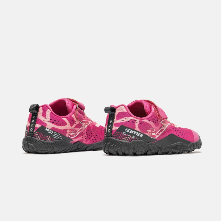 JOMA - Sima Kids 2610 Rosa - Zapatillas barefoot infantiles para trail running