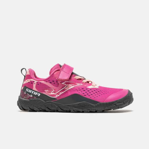 JOMA - Sima Kids 2610 Rosa - Zapatillas barefoot infantiles para trail running