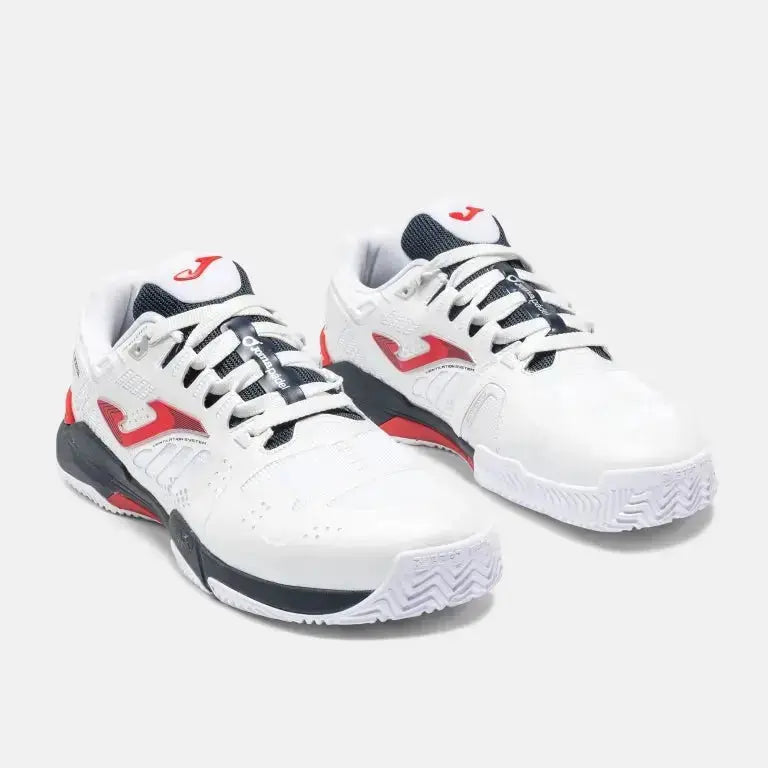 JOMA - Slam Homme Forme Pied 2502 Blanc - Chaussures barefoot pour padel