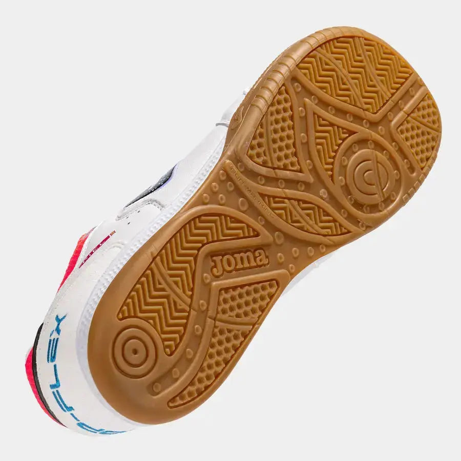 JOMA Top Flex Foot Shape 2502 Blanco Indoor - Zapatillas barefoot de fútbol sala para hombre
