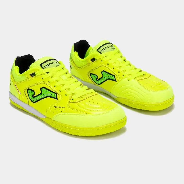 JOMA Top Flex Foot Shape 2511 Verde Flúor Indoor - Zapatillas barefoot para fútbol sala