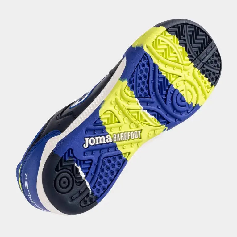 JOMA - Top Flex Junior Barefoot 2603 Marino Indoor - Zapatillas barefoot para fútbol sala